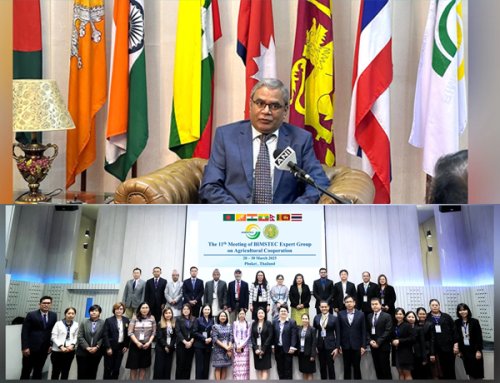  Prime Minister Shri Narendra Modi today attended the 6th BIMSTEC (Bay of Bengal Initiative for Multi-Sectoral Technical and Economic Cooperation) Summit hosted by Thailand ,  തായ്‌ലൻഡ് ആതിഥേയത്വം വഹിക്കുന്ന ആറാമത് ബിംസ്റ്റെക് (ബേ ഓഫ് ബംഗാൾ ഇനിഷ്യേറ്റീവ് ഫോർ മൾട്ടി-സെക്ടറൽ ടെക്നിക്കൽ ആൻഡ് ഇക്കണോമിക് കോ-ഓപ്പറേഷൻ) ഉച്ചകോടിയിൽ പ്രധാനമന്ത്രി ശ്രീ നരേന്ദ്ര മോദി ഇന്ന് പങ്കെടുത്തു. 