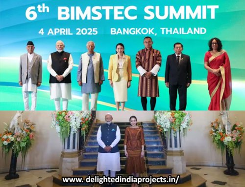  Prime Minister Shri Narendra Modi today attended the 6th BIMSTEC (Bay of Bengal Initiative for Multi-Sectoral Technical and Economic Cooperation) Summit hosted by Thailand ,  തായ്‌ലൻഡ് ആതിഥേയത്വം വഹിക്കുന്ന ആറാമത് ബിംസ്റ്റെക് (ബേ ഓഫ് ബംഗാൾ ഇനിഷ്യേറ്റീവ് ഫോർ മൾട്ടി-സെക്ടറൽ ടെക്നിക്കൽ ആൻഡ് ഇക്കണോമിക് കോ-ഓപ്പറേഷൻ) ഉച്ചകോടിയിൽ പ്രധാനമന്ത്രി ശ്രീ നരേന്ദ്ര മോദി ഇന്ന് പങ്കെടുത്തു. 